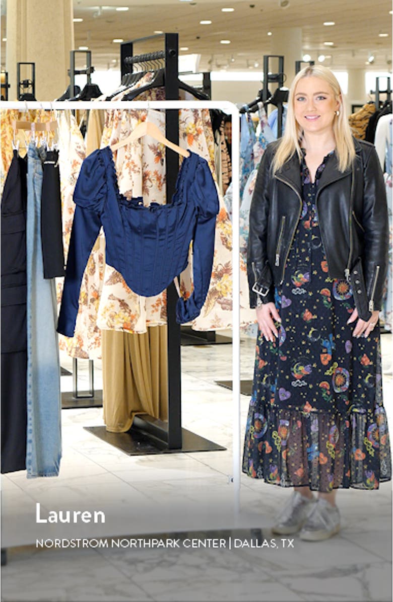 Dana Puff Sleeve Corset Top, sales video thumbnail