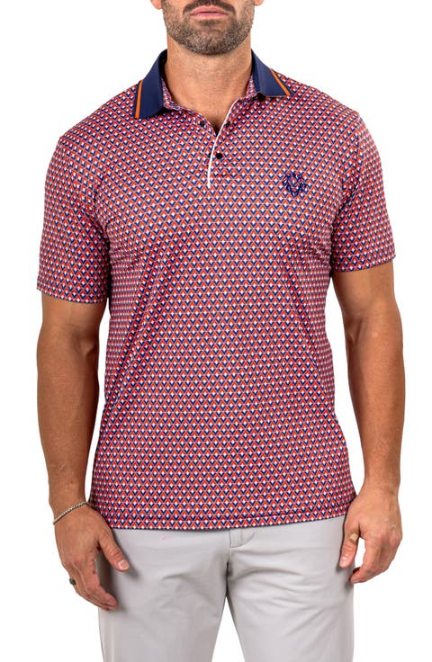Martyr0001 Print Golf Polo