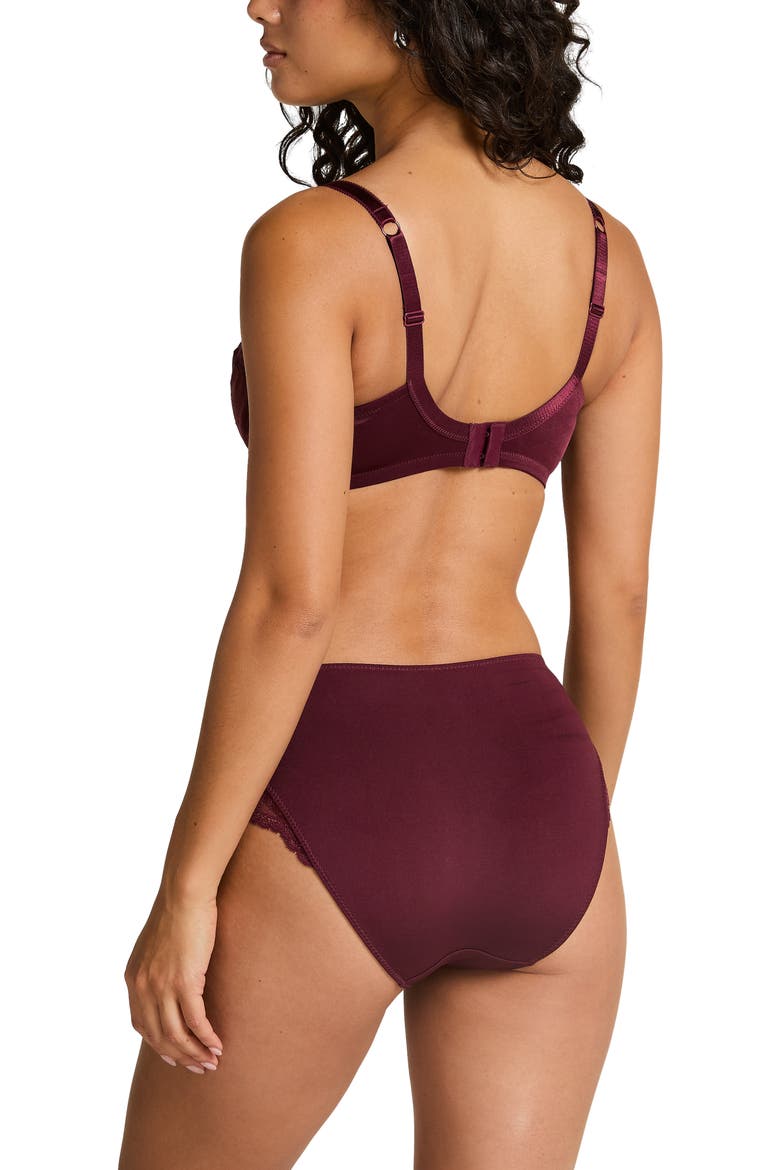 Sophie Non-Padded Underwired Bra, Alternate, color, Red