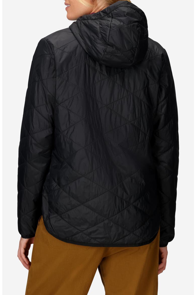 Onward Insulated Hooded Jacket, Alternate, color, BLACK