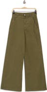 Veronica Beard Maisel High Waist Wide Leg Jeans