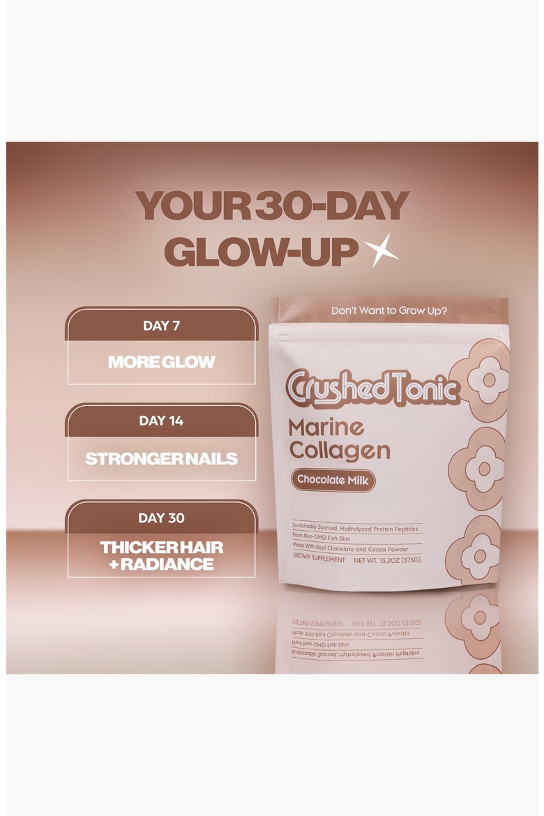 Chocolate Milk Marine Collagen Supplement, Alternate, color, Light Beige / Nude