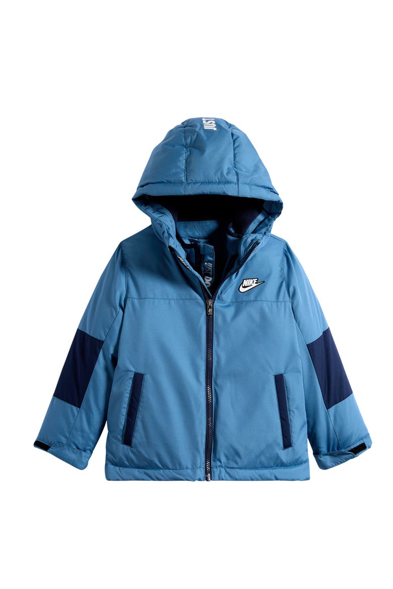 Kids' 3-in-1 System Hooded Jacket, Main, color, NIKE AEGEAN STORM