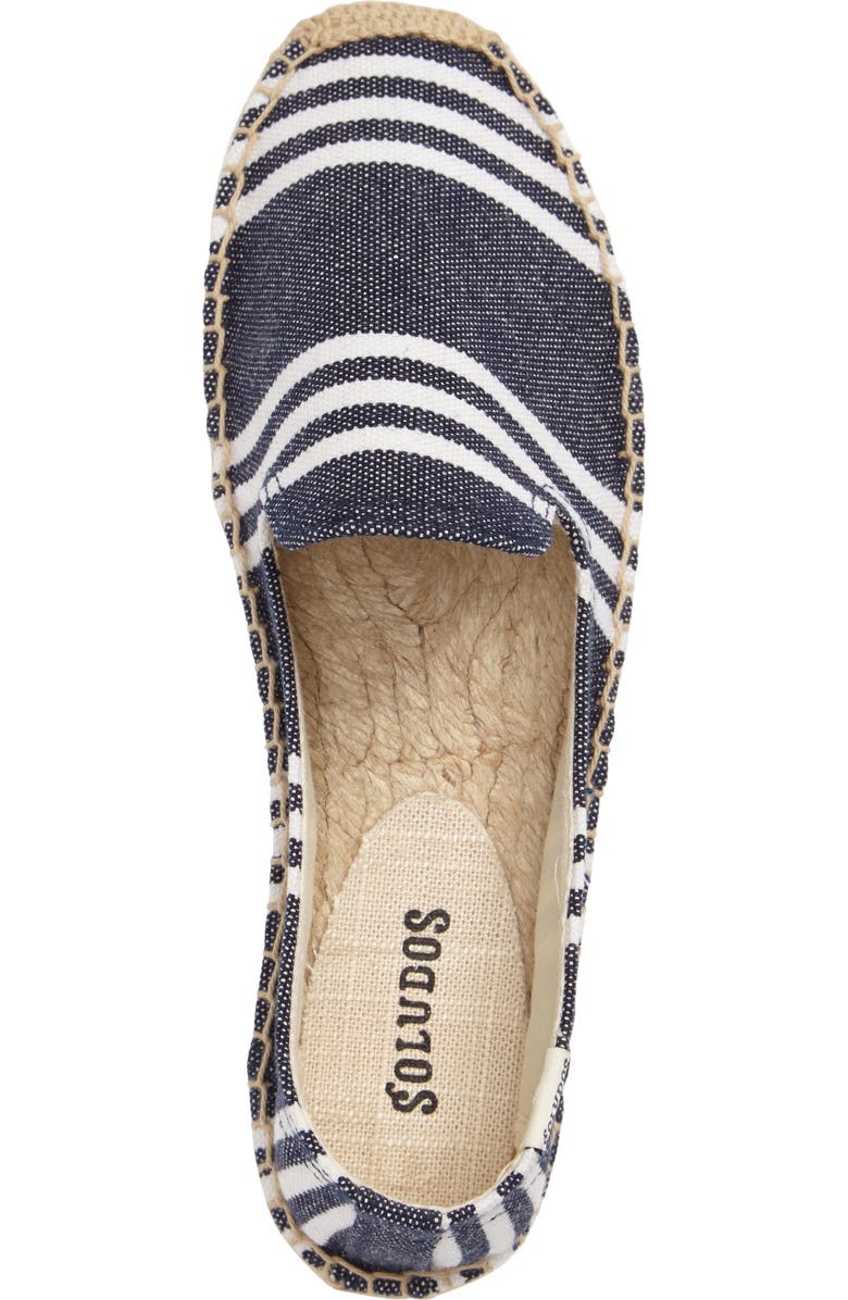 Soludos Striped Espadrille Slip-On, Alternate, color,