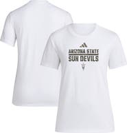 adidas Women's adidas White Arizona State Sun Devils AEROREADY Military Appreciation Pregame T-Shirt