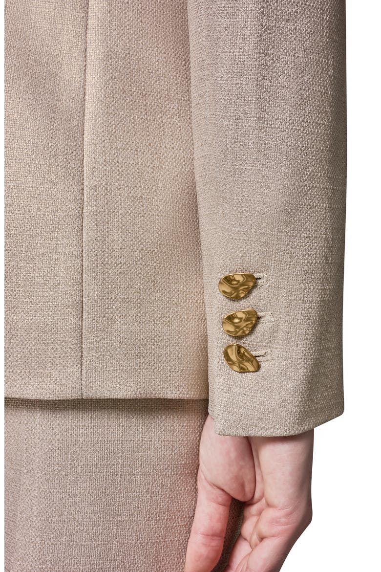 Shawl Collar Jacket, Alternate, color, LT FAWN/ GO