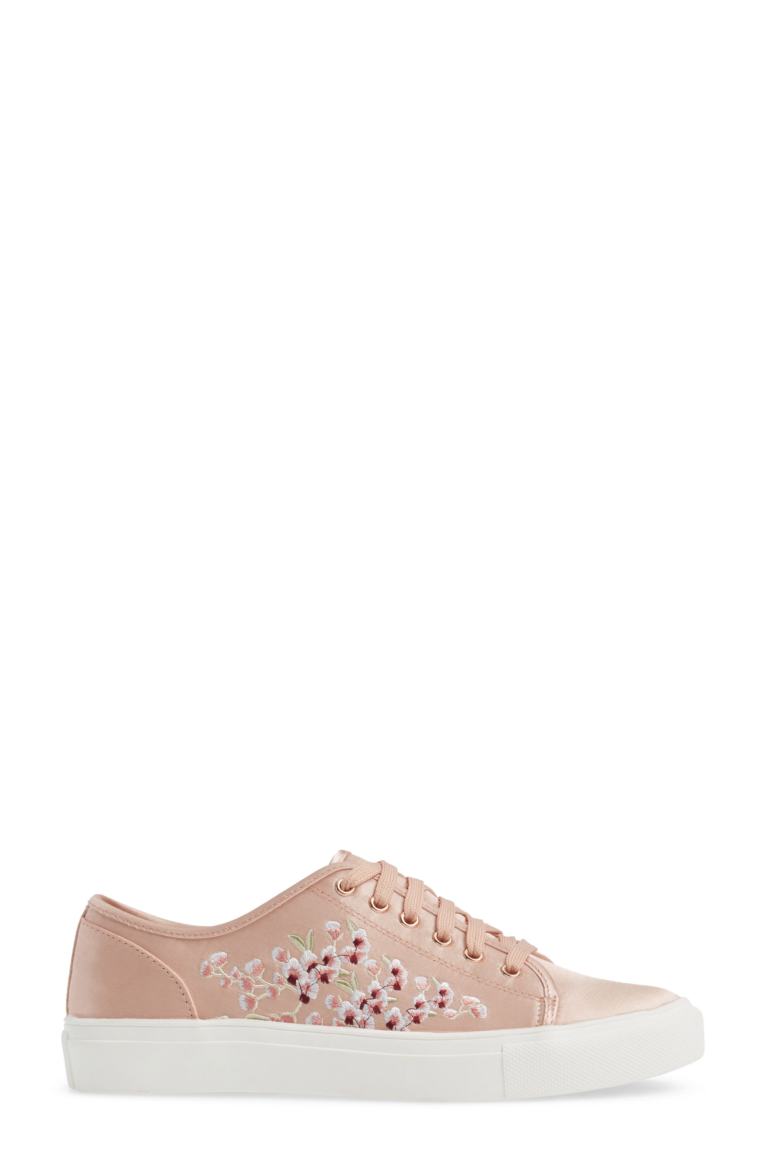 Topshop Cupid Embroidered Sneaker, Alternate, color, 