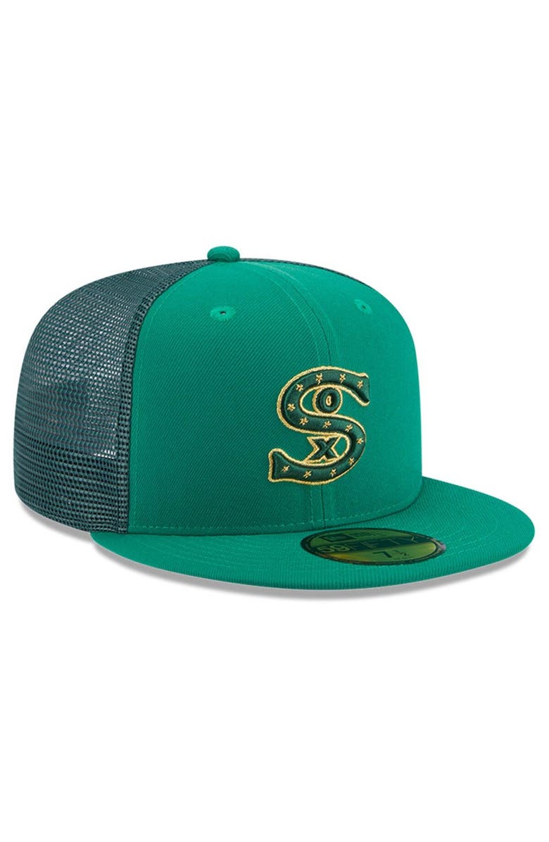 New Era Men's New Era  Kelly Green Chicago White Sox 2023 St. Patrick's Day 59FIFTY Fitted Hat, Alternate, color, 