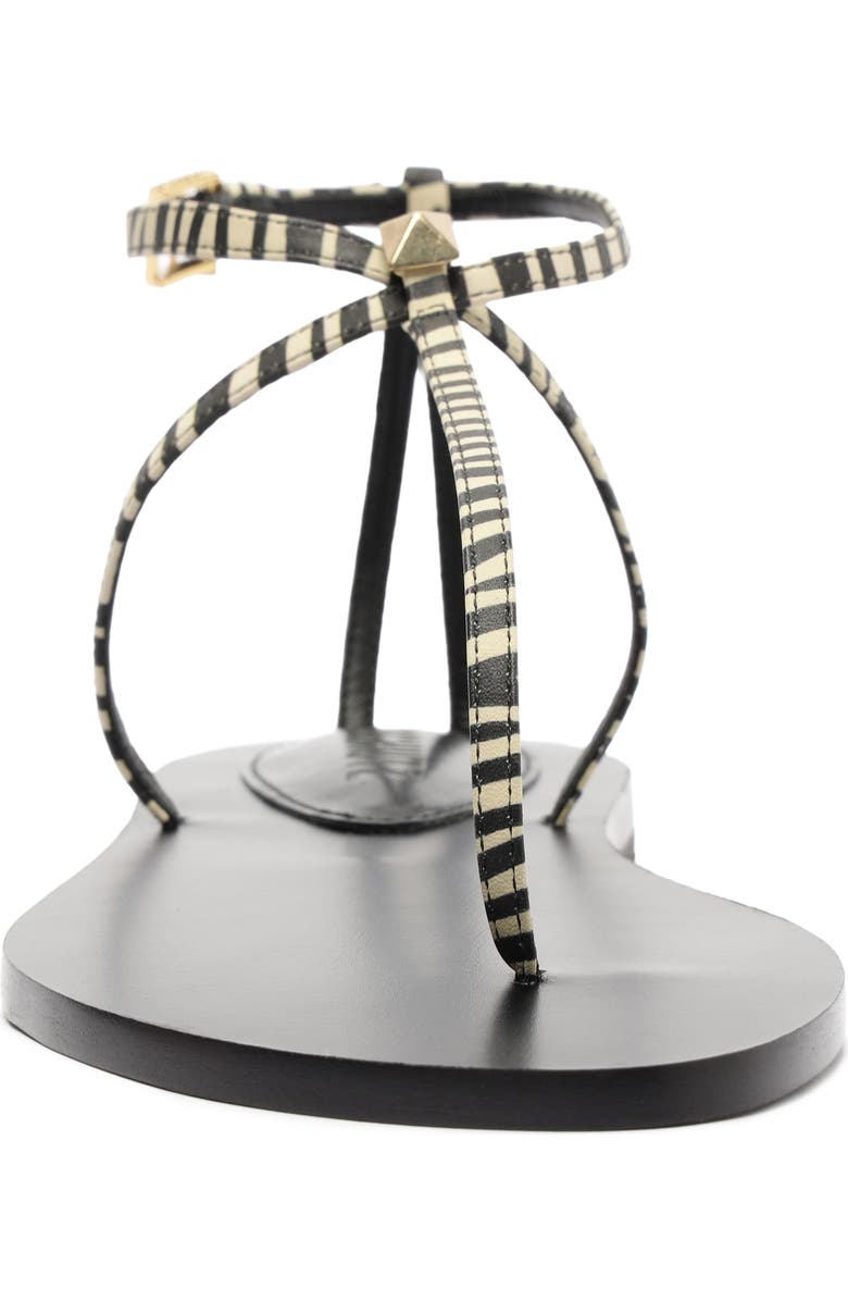 Schutz Ester Strappy Sandal, Alternate, color, Zebra