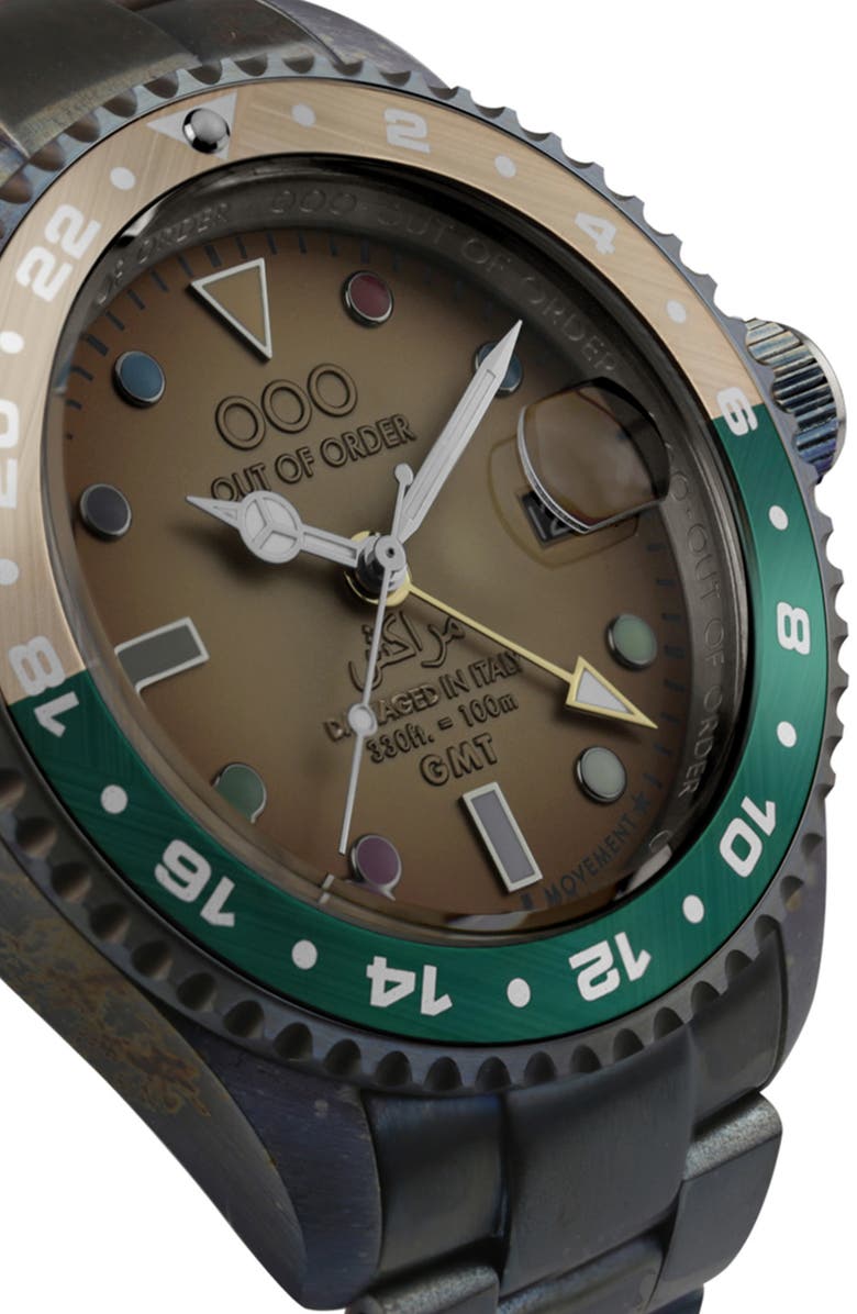 OUT OF ORDER Marrakesh Bracelet Watch, 44mm, Alternate, color,