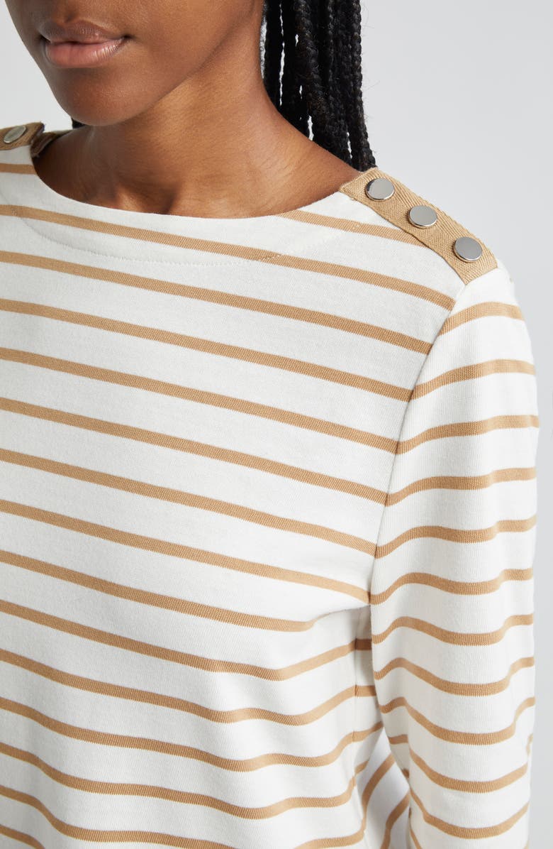 Veronica Beard Ruta Stripe Minidress, Alternate, color,