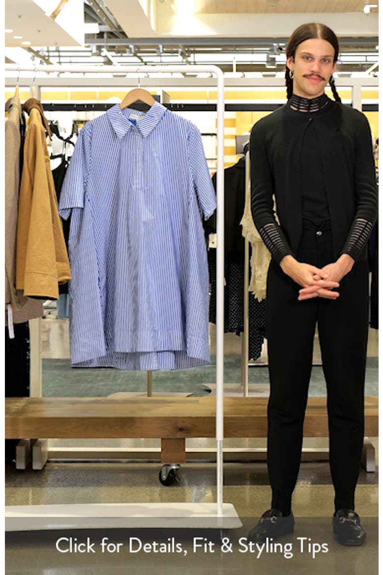 Short Sleeve A-Line Shirtdress video