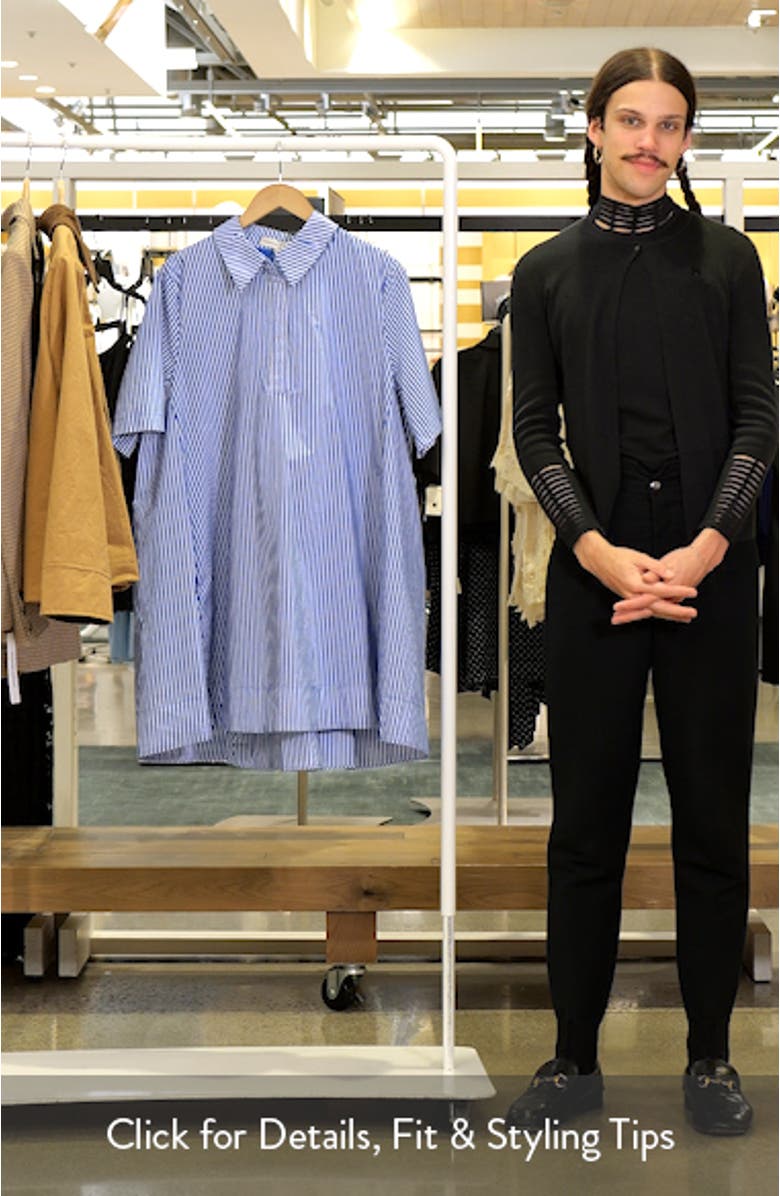 Short Sleeve A-Line Shirtdress, sales video thumbnail