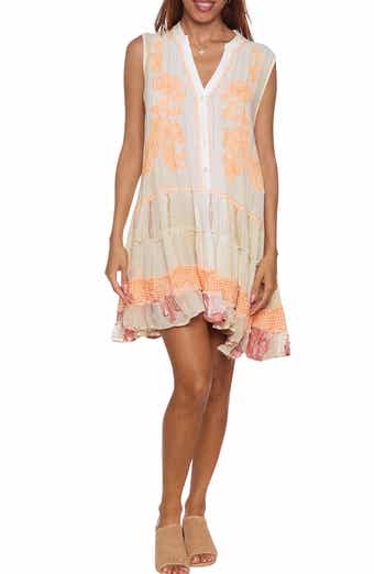 RANEES Tiered Ruffle Dress