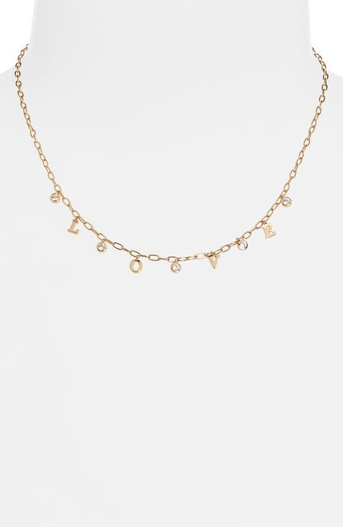 NADRI NADRI LOVE SHAKY CHARM NECKLACE