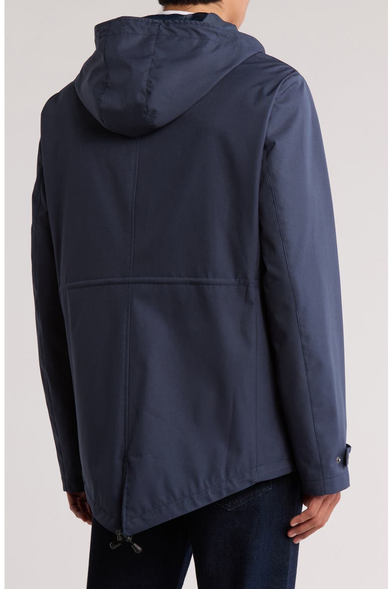 Hooded Windbreaker Jacket, Alternate, color, DARK NAVY