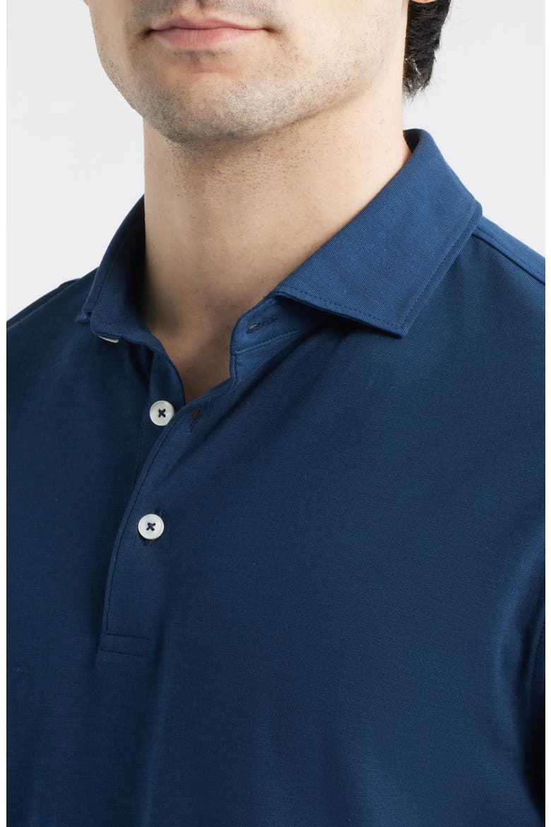 Cool Cotton Polo, Alternate, color, NAVY