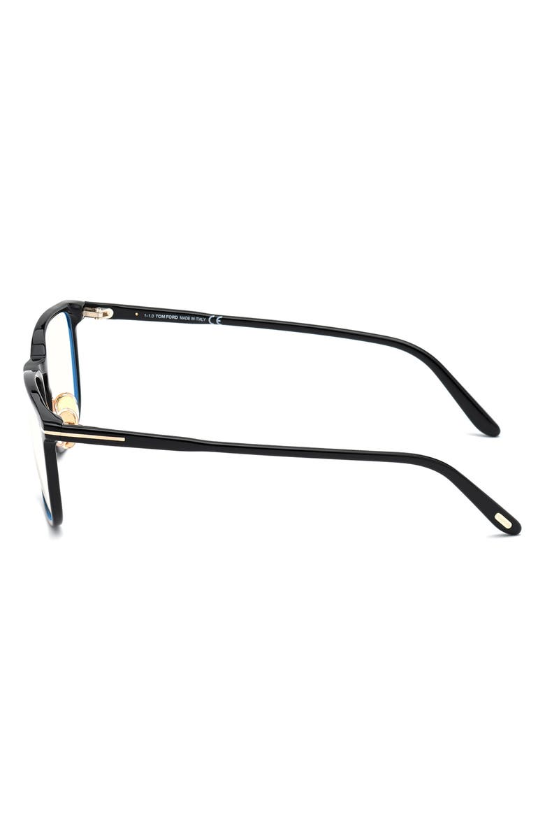 TOM FORD 53mm Blue Light Blocking Glasses, Alternate, color,