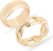 Leith Set of 2 Assorted Rings