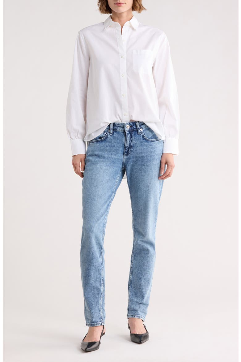 Dylan Slim Fit Boyfriend Jeans, Main, color, VERDON