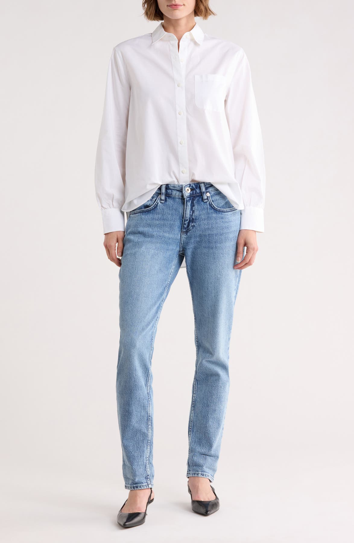 rag & bone Dylan Slim Fit Boyfriend Jeans