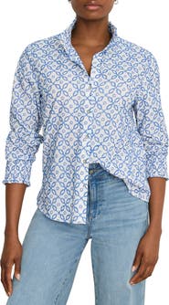NIC+ZOE Embroidered Tile Shirt