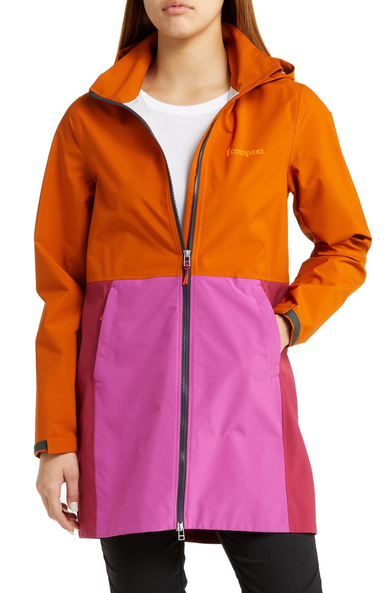 Cotopaxi Cielo Water Repellent Trench Coat, Alternate, color, 