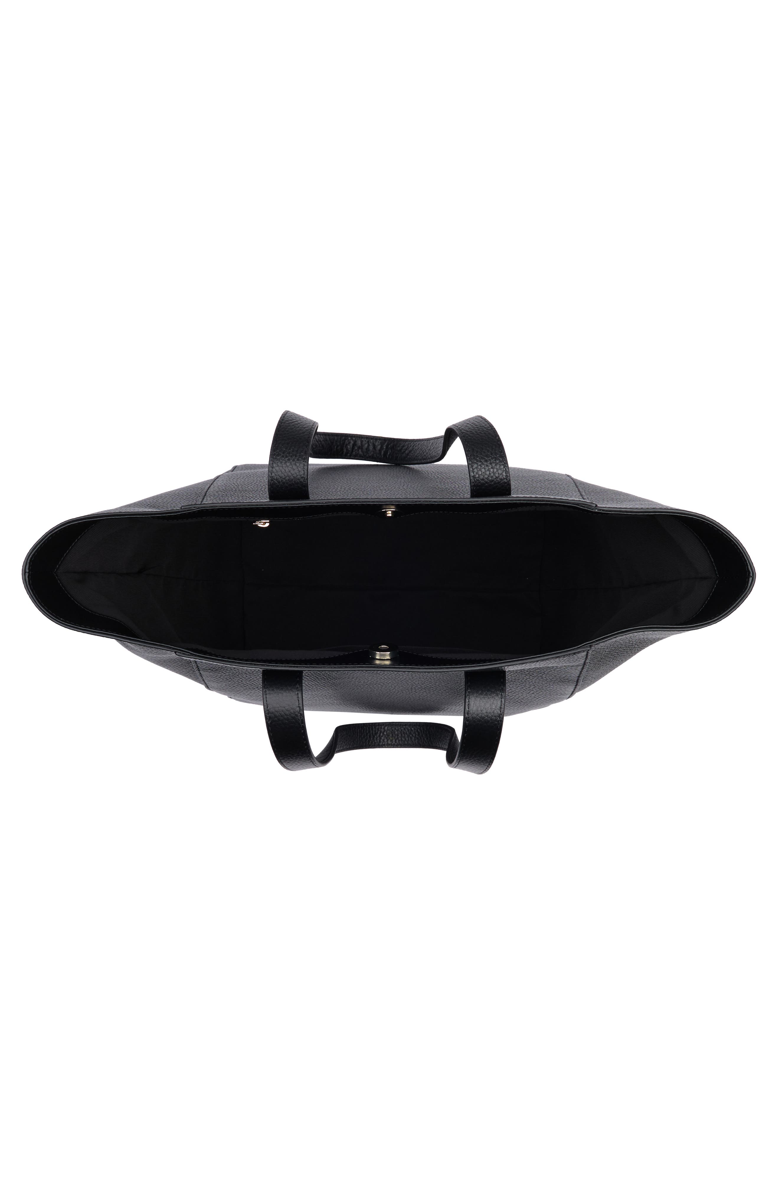 Furla Afrodite Double Handle Leather Tote Bag, Alternate, color, 