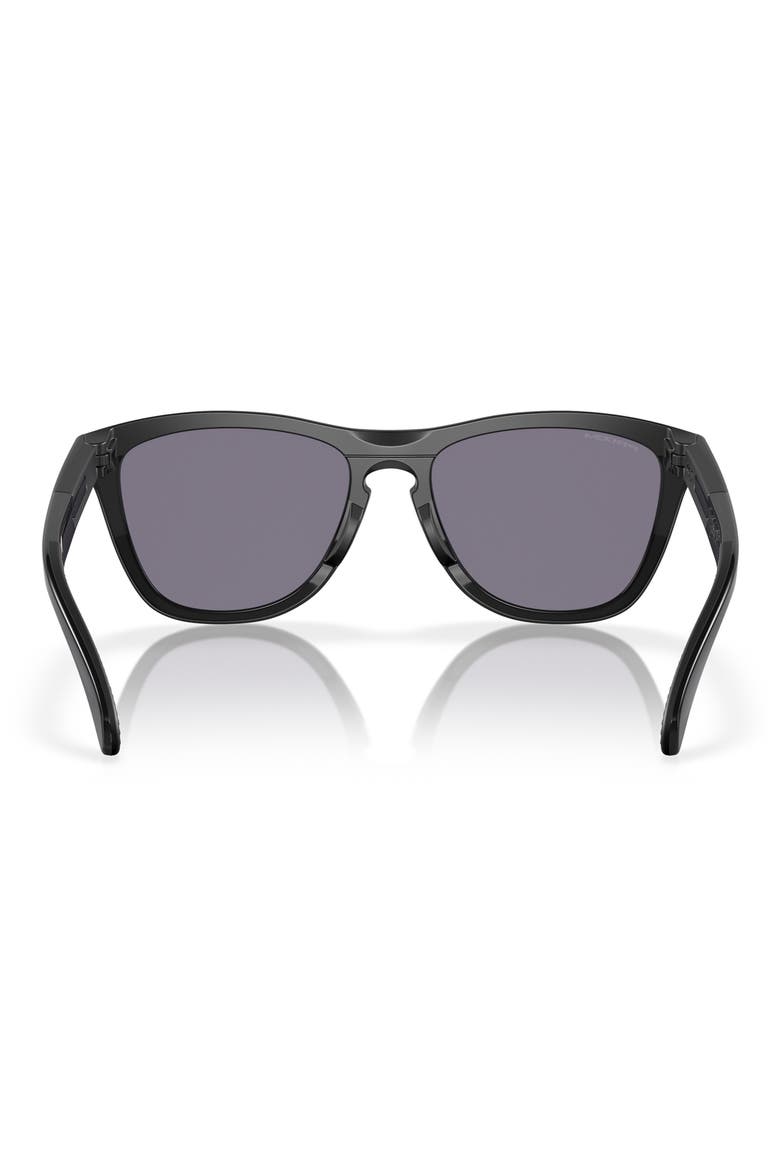 Frogskins 55mm Round Sunglasses, Alternate, color, BLACK GREY
