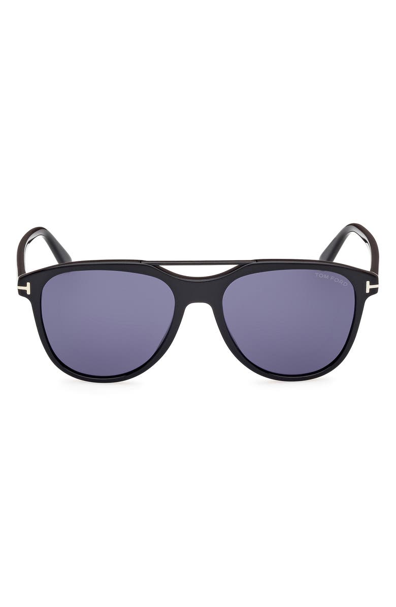 TOM FORD Damian 54mm Pilot Sunglasses, Main, color, 