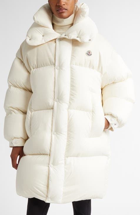 Ladies white parka jacket best sale