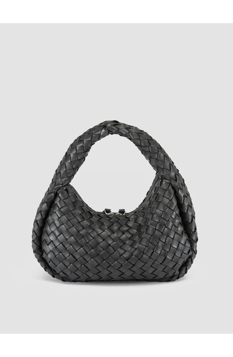 Officine Creative Bolina 144 Structured Shoulder Bag, Alternate, color, Black