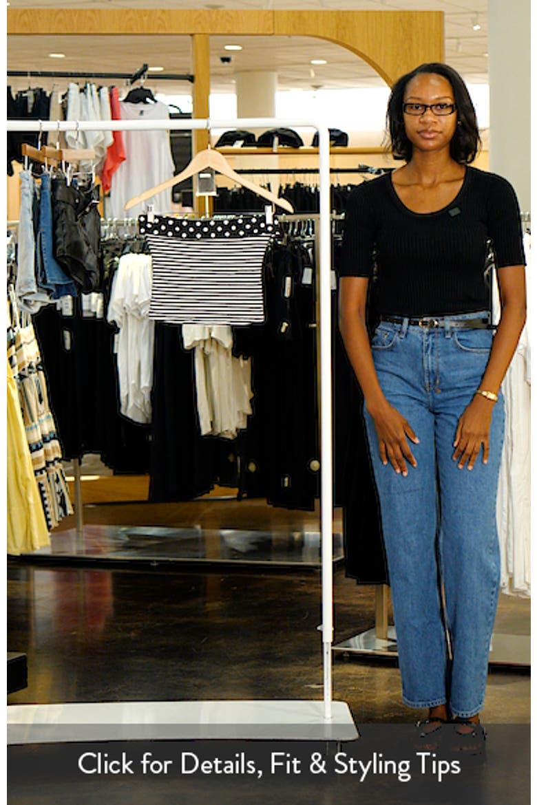 Presley Stripe & Polka Dot Foldover Tube Top video