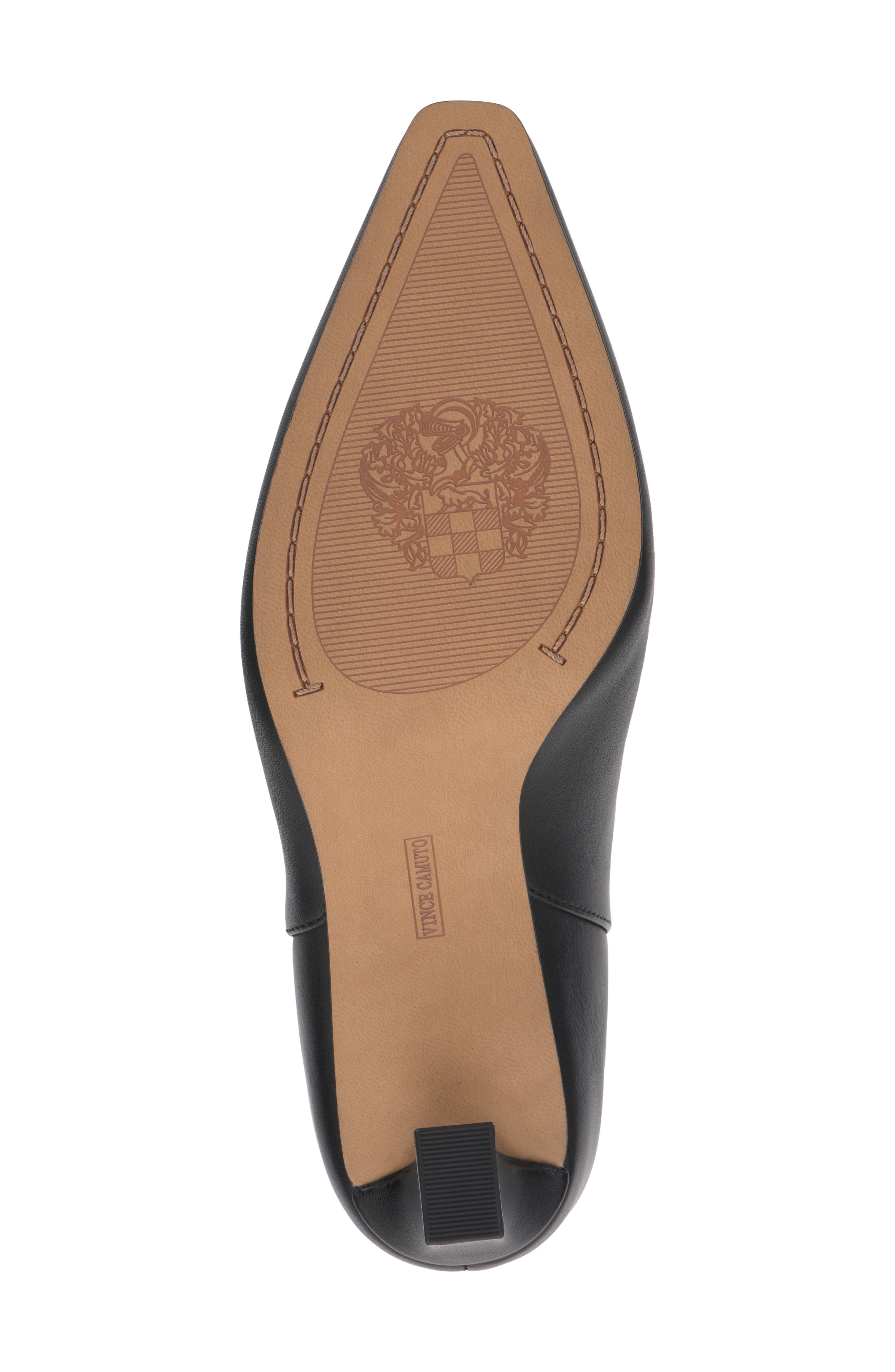 Grenna Leather Bootie, Alternate, color, BLACK