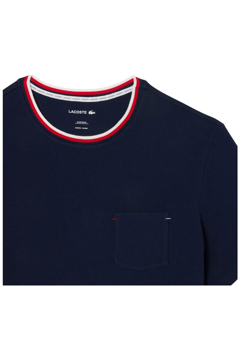 Core Essentials Stretch Cotton T-Shirt, Alternate, color, NAVY BLUE