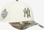 New Era Men's New Era Khaki/Realtree Camo New York Yankees 9FORTY A-Frame Adjustable Hat