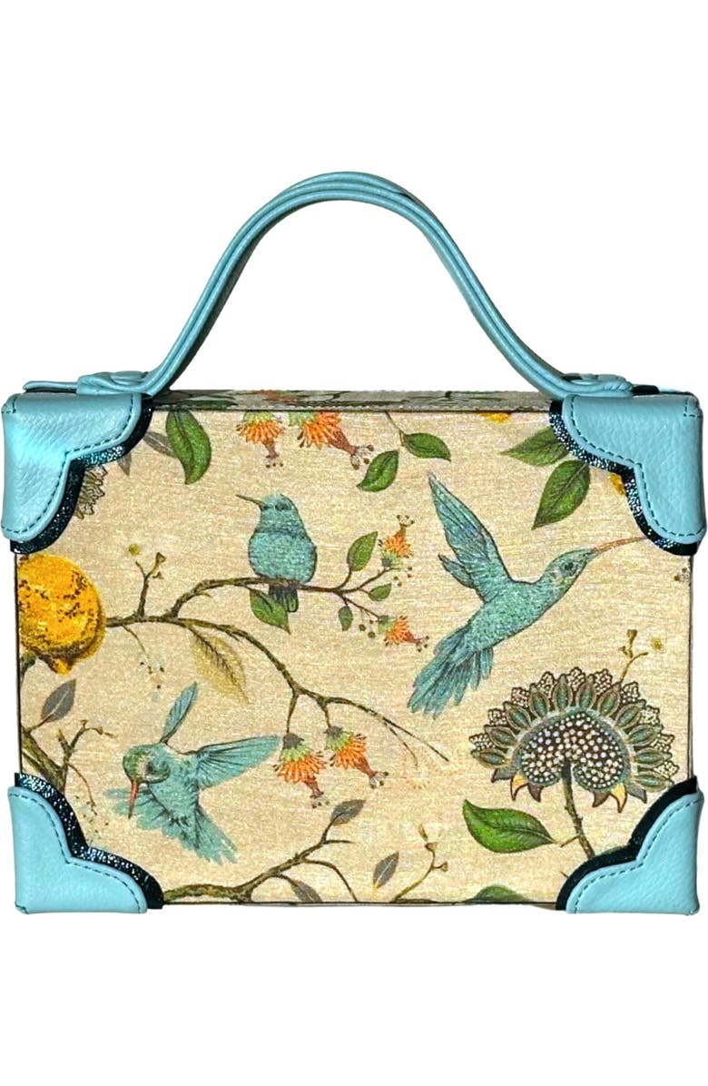 Simitri Printed Briefcase Bag, Main, color, Hummingbird