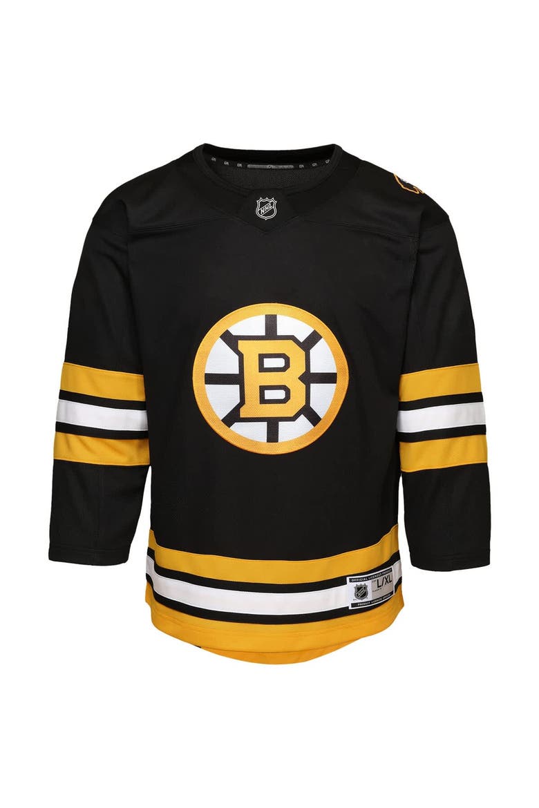 Toddler Outerstuff David Pastrnak Black Boston Bruins Home Replica Player Jersey, Alternate, color, Black