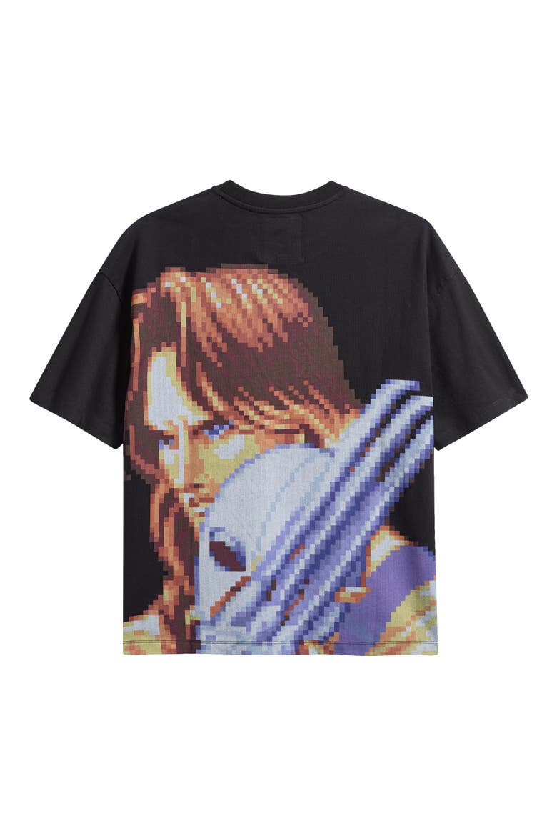Vega Graphic T-Shirt, Alternate, color, BLACK
