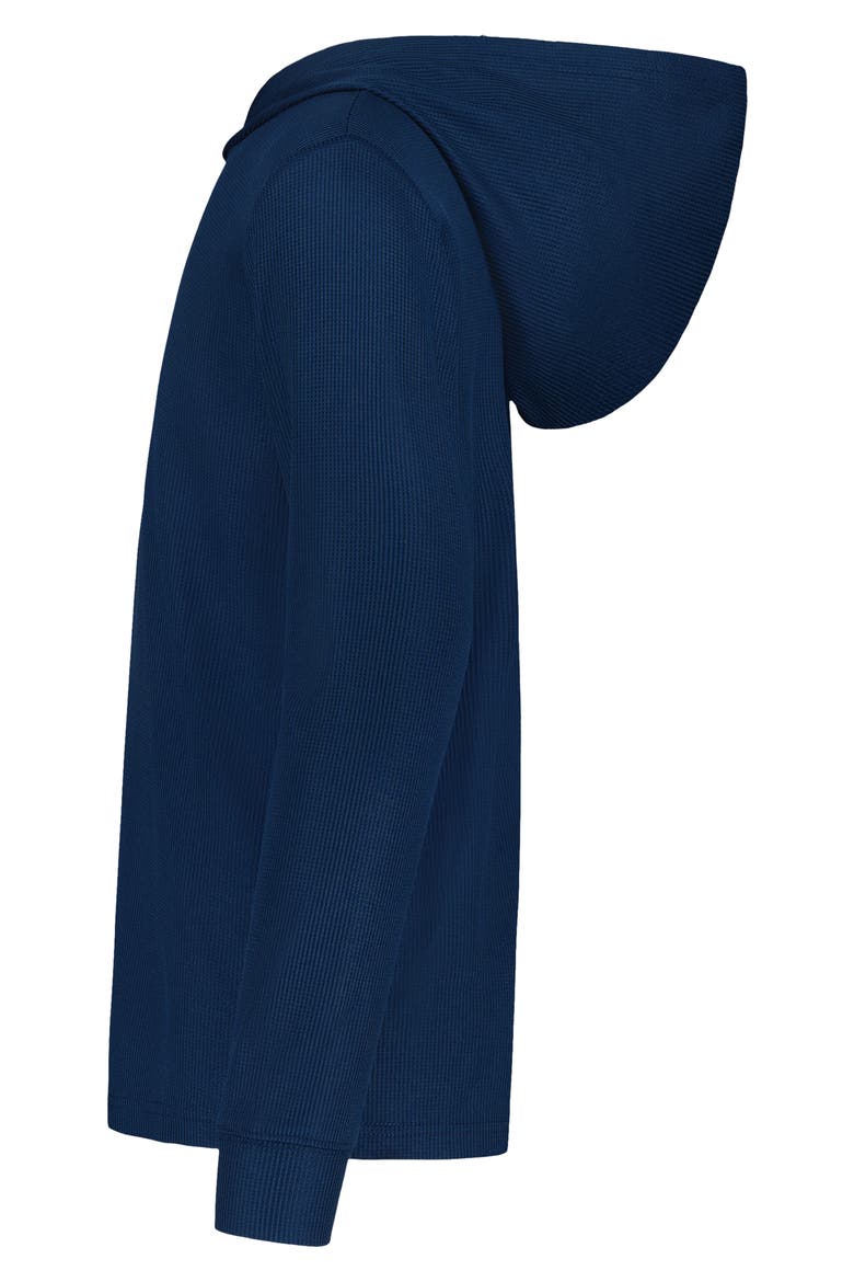 Kids' Thermal Hoodie, Alternate, color, BLACKOUT NAVY