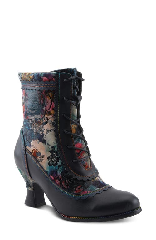 L'artiste By Spring Step Bewitch Bootie In Multi