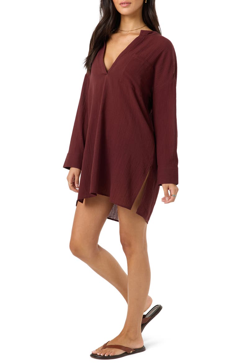 Belizin Cover-Up, Alternate, color, CHOCOLATE