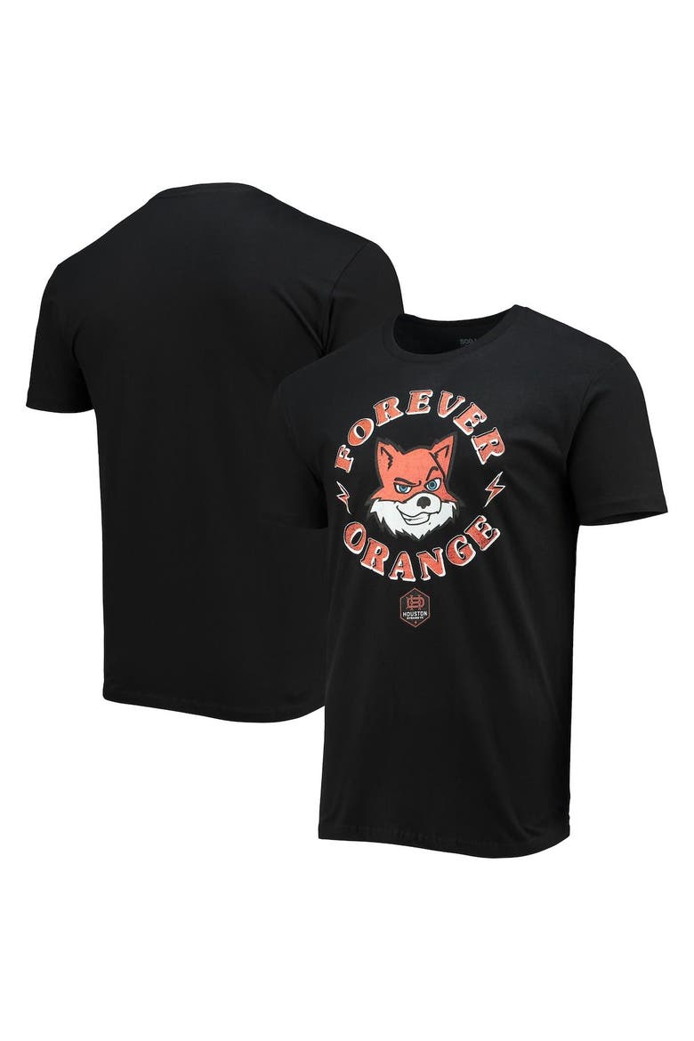Men's Black Houston Dynamo FC Mascot T-Shirt, Main, color, Black