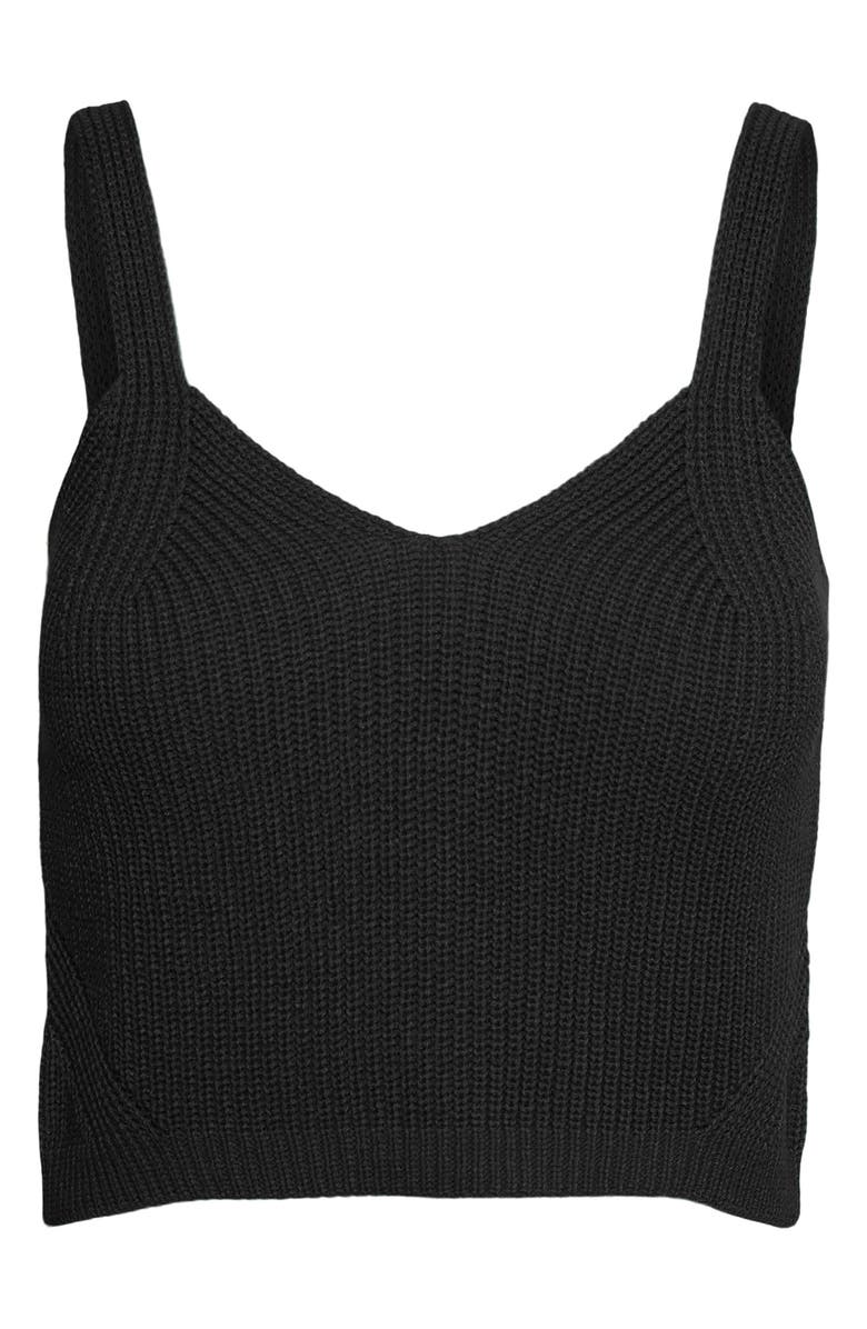 VERO MODA Henja Crop Sweater Tank Top, Alternate, color, 
