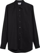 McQueen Skull Print Classic Placket Shirt