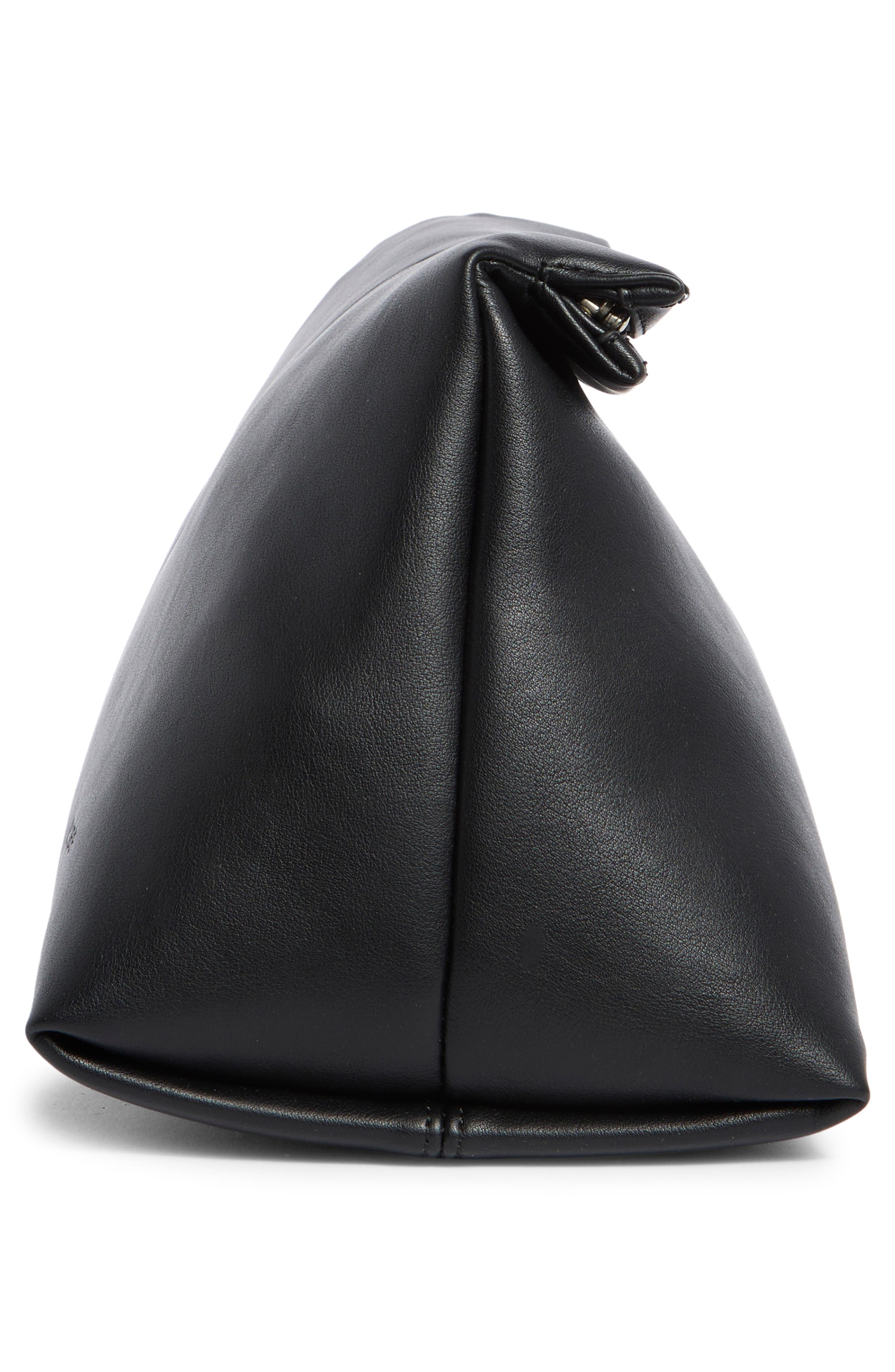 BCBG Fold Down Clutch, Alternate, color, Black