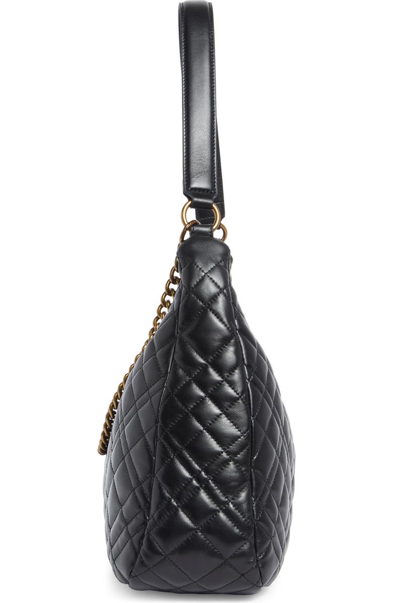 Kurt Geiger London Large Brixton Hobo Bag, Alternate, color, Black