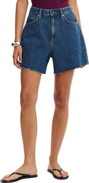 Cotton On High Waist '90s Denim Shorts