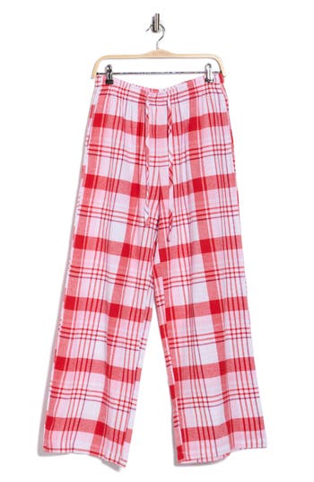 Abound Plaid Flannel Pajama Pants In Pink