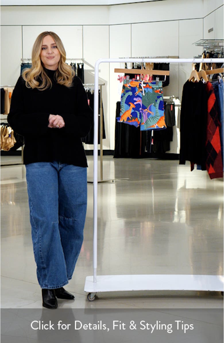 Kids' Dinosaur Print Cotton Knit Shorts, sales video thumbnail